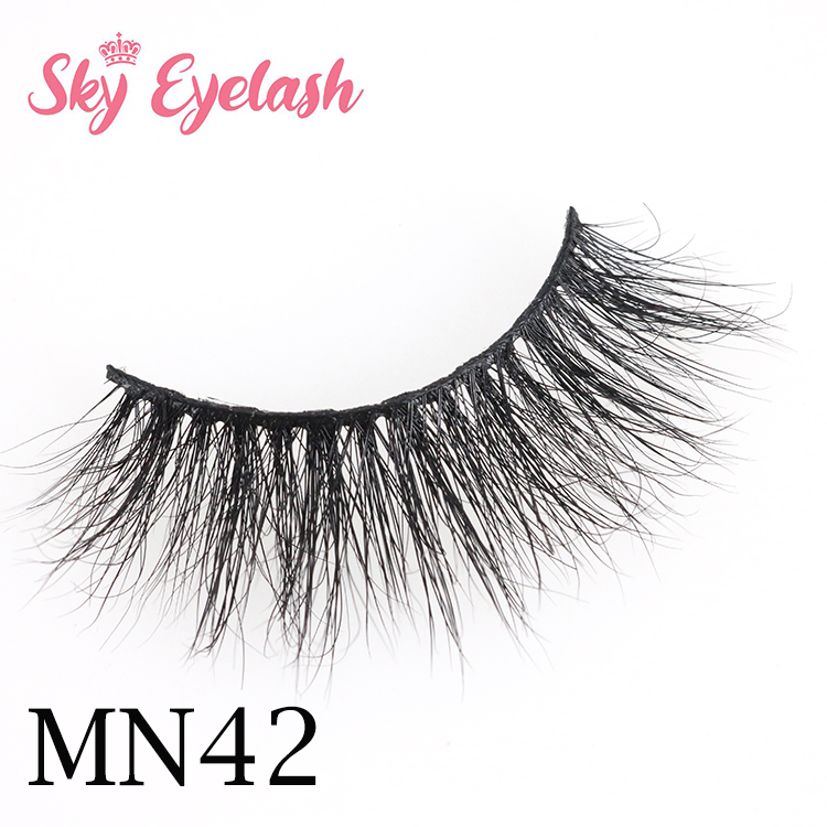 real natural Siberian mink hair 3d lashes eyelashes vendors with package OEM AW
